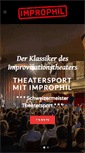 Mobile Screenshot of improphil.ch